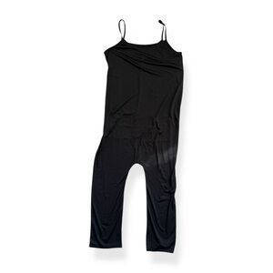 Black Spaghetti Strap Jumpsuit